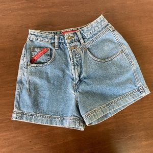 Vintage Union Bay Denim Shorts Medium Wash Size 9